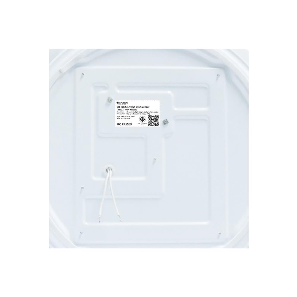 ไฟเพดาน LED RACER POP BRIGHT PBT03 14 นิ้ว 24 วัตต์ DAYLIGHT/COOL WHITE/WARM WHITE สีขาว