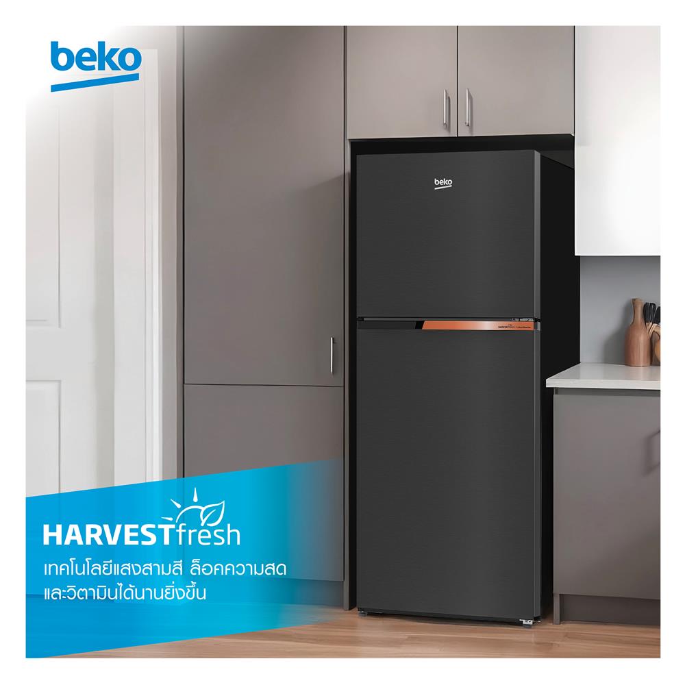 ตู้เย็น 2 ประตู BEKO RDNT371I40VHFSK 12 คิว สีเทา อินเวอร์เตอร์
