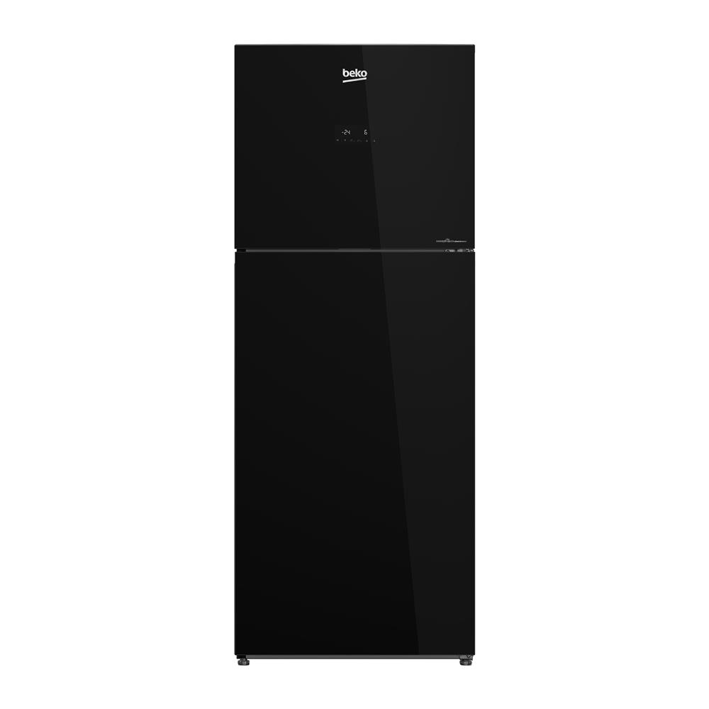 ตู้เย็น 2 ประตู BEKO RDNT401E40VZHFSGB 13.2 คิว กระจกดำ อินเวอร์เตอร์