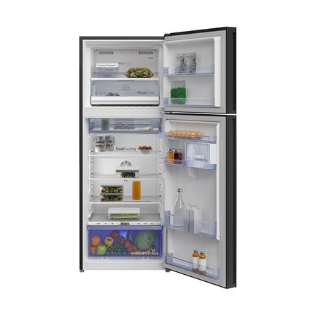 ตู้เย็น 2 ประตู BEKO RDNT401E40VZHFSGB 13.2 คิว กระจกดำ อินเวอร์เตอร์_2
