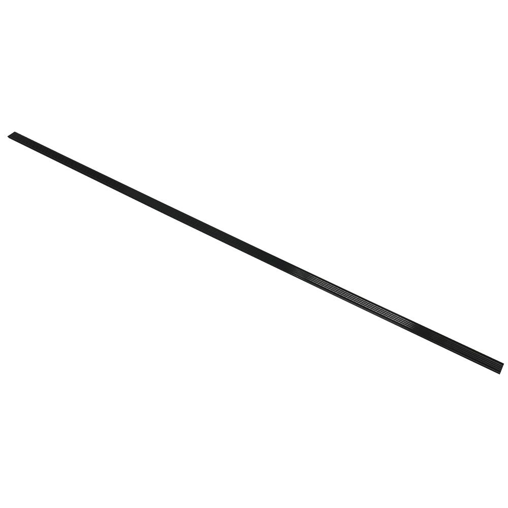 จมูกบันไดอะลูมิเนียม TARA 40 มม. 2 ม. สีดำเงา