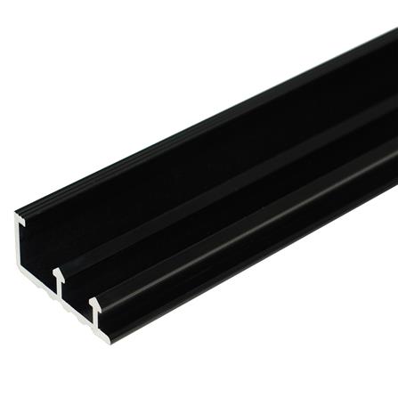 จมูกบันไดอะลูมิเนียม TARA 40 มม. 2 ม. สีดำเงา_1