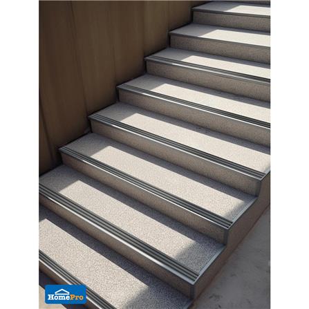 จมูกบันไดอะลูมิเนียม TARA 40 มม. 2 ม. สีดำเงา_4