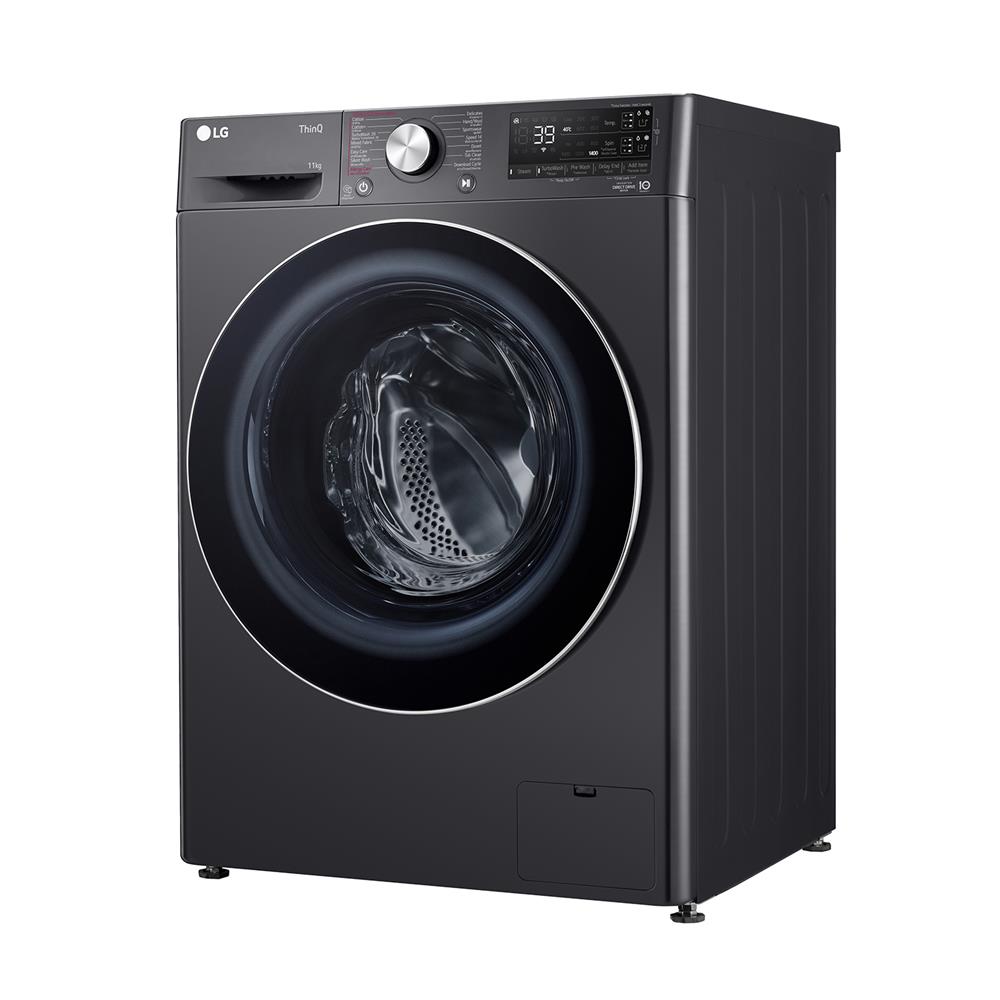 เครื่องซักผ้าฝาหน้า LG FV1411S3MA 11 กก. 1400RPM อินเวอร์เตอร์ สีดำ