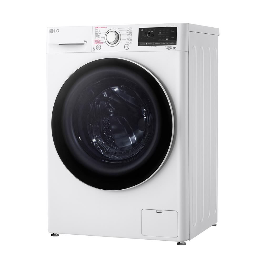 เครื่องซักผ้าฝาหน้า LG FV1209S5WG 9 กก. อินเวอร์เตอร์ สีขาว