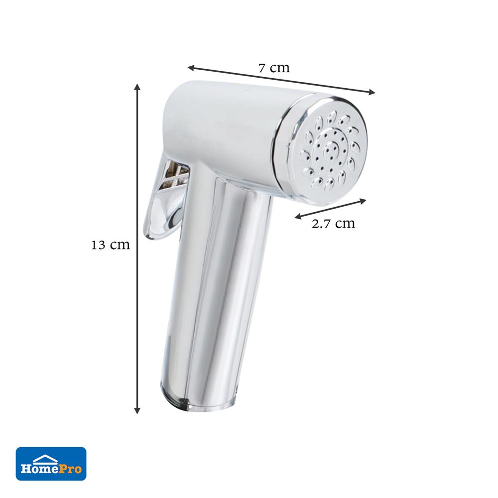 สายฉีดชำระครบชุด MOYA SA002CP สีโครม