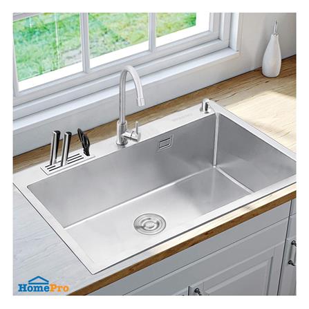 ซิงค์ฝัง 1 หลุม PARNO AP-8050 สีเงิน_4