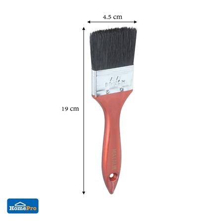 แปรงทาสีด้ามพลาสติกขนสังคราะห์ดำ MATALL 2 นิ้ว_4