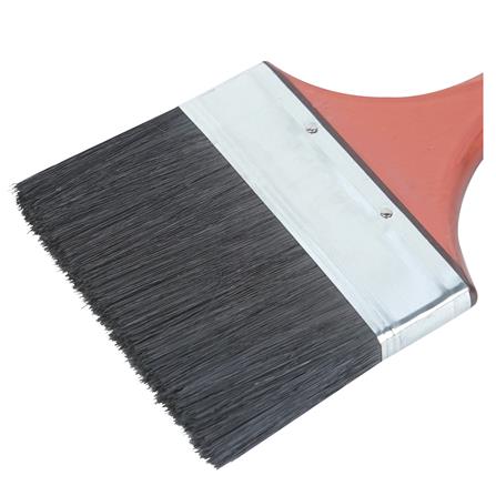 แปรงทาสีด้ามพลาสติกขนสังคราะห์ดำ MATALL 4 นิ้ว_1