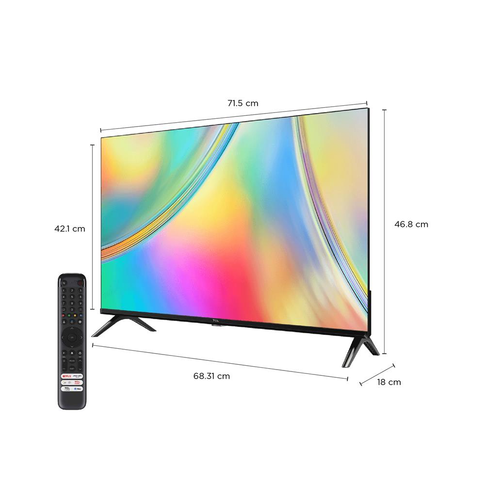 ทีวีแอลอีดี 32 นิ้ว TCL (FULL HD, LED, ANDROID TV) 32S5400A