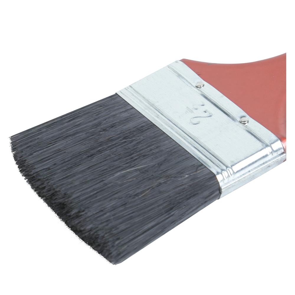 แปรงทาสีด้ามพลาสติกขนสังคราะห์ดำ MATALL 2.5 นิ้ว