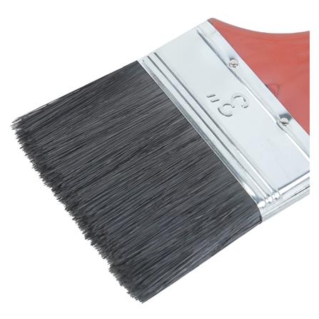 แปรงทาสีด้ามพลาสติกขนสังคราะห์ดำ MATALL 3 นิ้ว_1