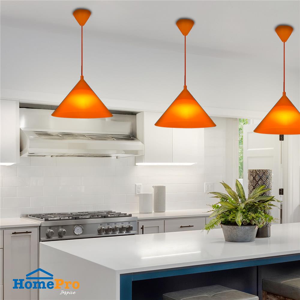 ไฟช่อ CARINI HG-33012/1OR สีส้ม 1 หัว