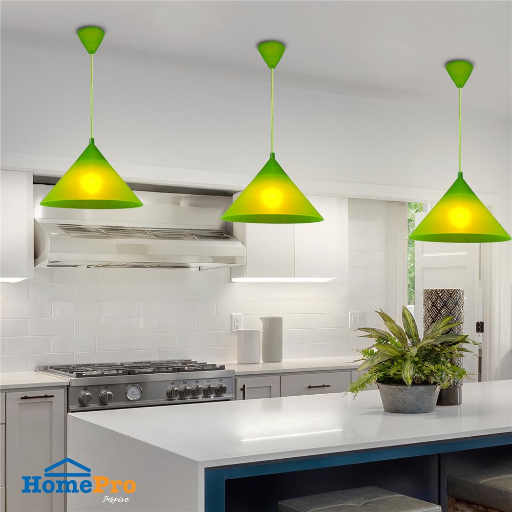 ไฟช่อ CARINI HG-33012/1GN สีเขียว 1 หัว