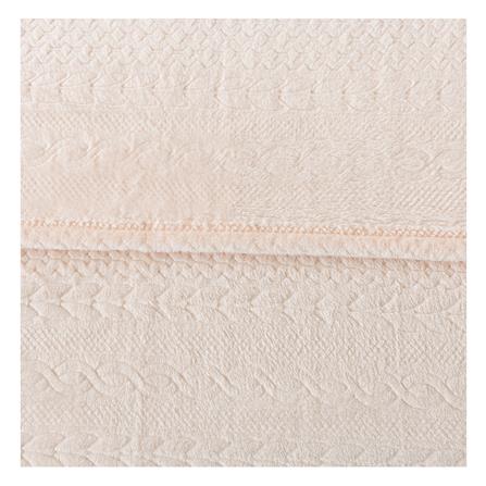 ผ้าห่ม HOME LIVING STYLE JERRY 60X80 นิ้ว สี CREAM_1