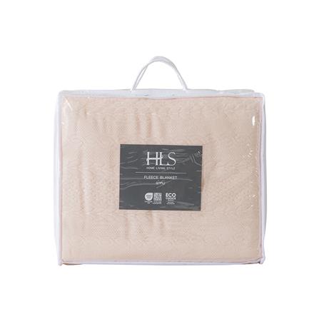 ผ้าห่ม HOME LIVING STYLE JERRY 60X80 นิ้ว สี CREAM_3