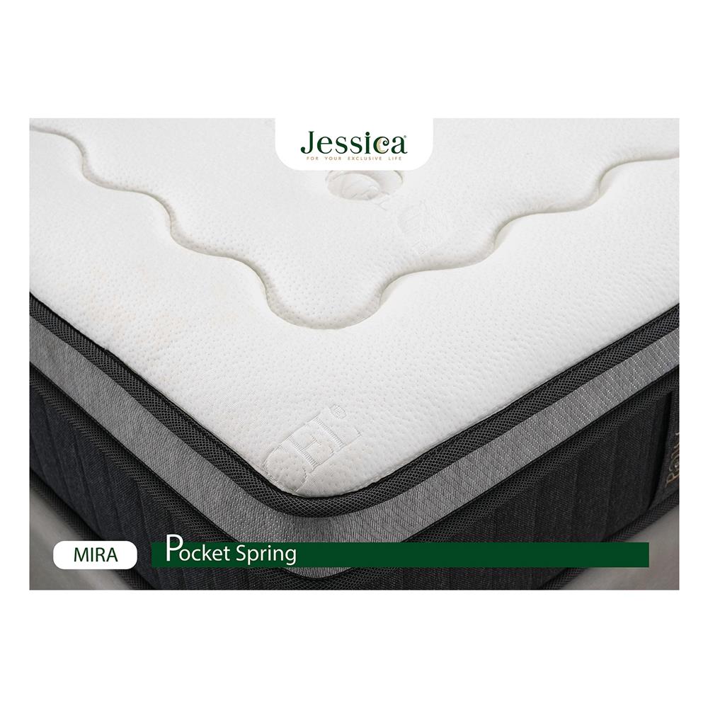 ที่นอน 5 ฟุต JESSICA MIRA พร้อมชุดเครื่องนอน 11 ชิ้น