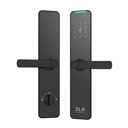 กลอนดิจิตอล ELH ULTRA SLIM X1 สีดำ_0
