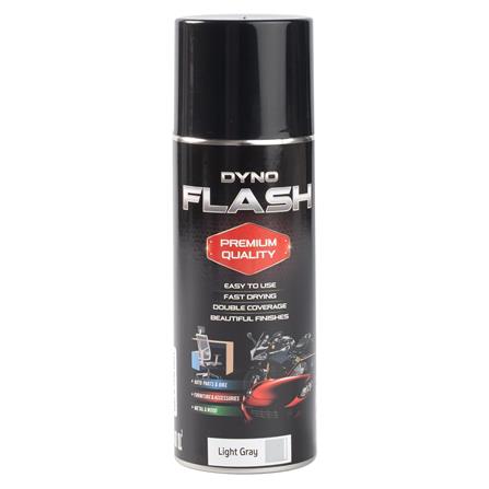 สีสเปรย์ DYNO FLASH 7104 สีเทาอ่อน 400 ซีซี