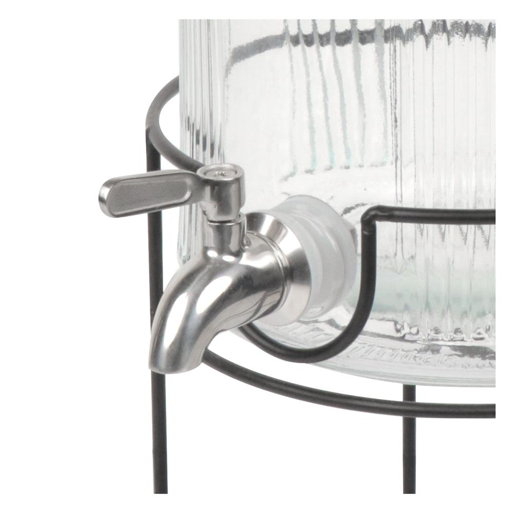 ขวดโหลแก้วมีก๊อก 5.5 ลิตร KECH IRON RACK