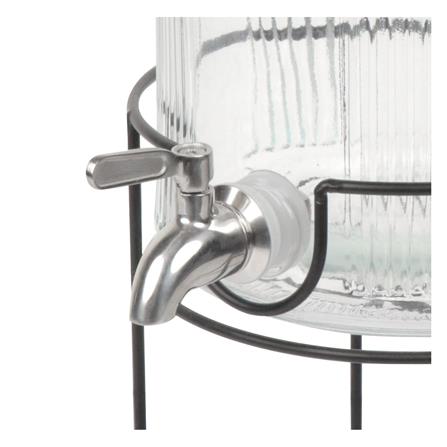 ขวดโหลแก้วมีก๊อก 5.5 ลิตร KECH IRON RACK_2