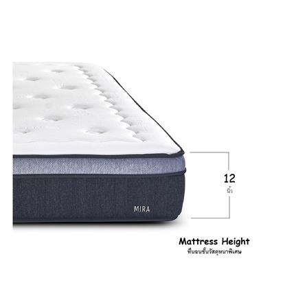 ที่นอน 6 ฟุต JESSICA MIRA พร้อมชุดเครื่องนอน 11 ชิ้น_8