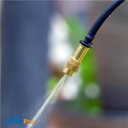 ชุดหัวพ่นหมอกทองเหลือง 5 หัว พร้อมสายไมโคร 5/7X10 ม. SPRING_6