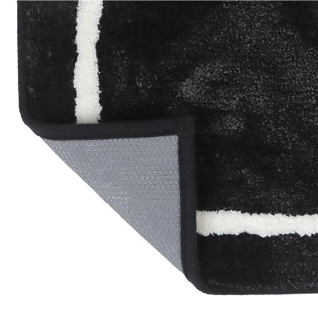 พรม HOME LIVING STYLE GLAMO 45X70 ซม. สีดำ_1