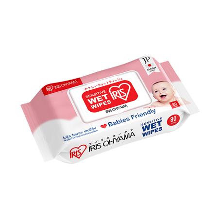 ผ้าเช็ดทำความสะอาด IRIS OHYAMA BABY CLEAN GENTLE 80 แผ่น_1