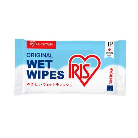 ผ้าเช็ดทำความสะอาด IRIS OHYAMA ANTI-BACTERIAL 10 แผ่น_0