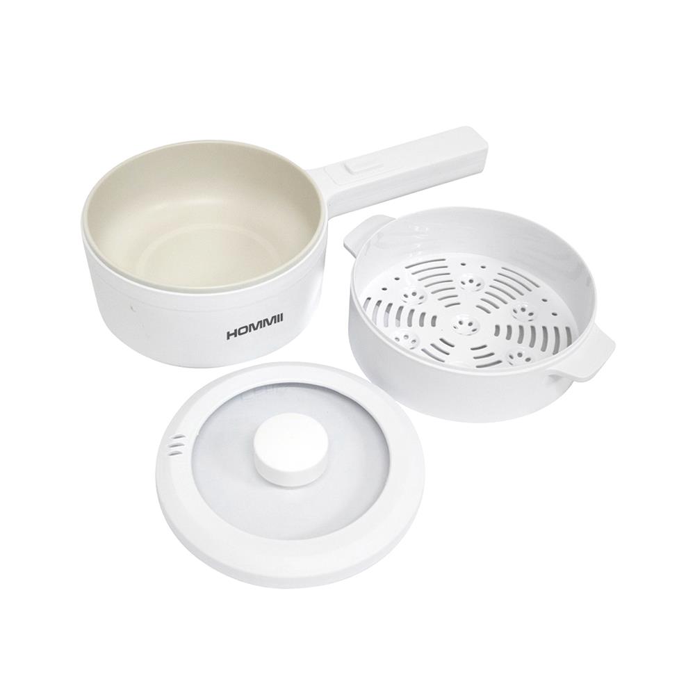 หม้ออเนกประสงค์ HOMMII HSH-18 สีขาว 2 ลิตร