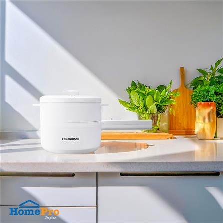 หม้ออเนกประสงค์ HOMMII HSH-18 สีขาว 2 ลิตร_7