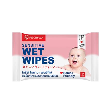 ผ้าเช็ดทำความสะอาด IRIS OHYAMA BABY CLEAN GENTLE 20 แผ่น_0