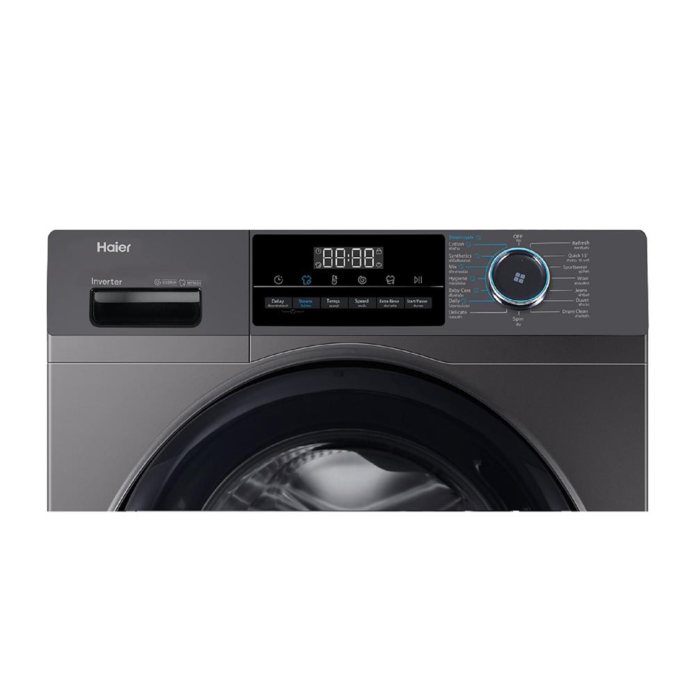 เครื่องซักผ้าฝาหน้า HAIER HW95-BP14929AS6 9.5 กก. 1400RPM อินเวอร์เตอร์