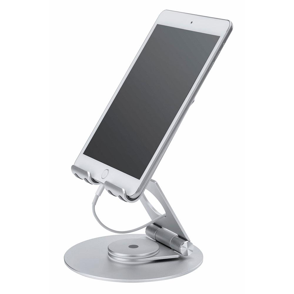 แท่นวางโทรศัพท์และแท็บเล็ต ERGOTREND สีเงิน