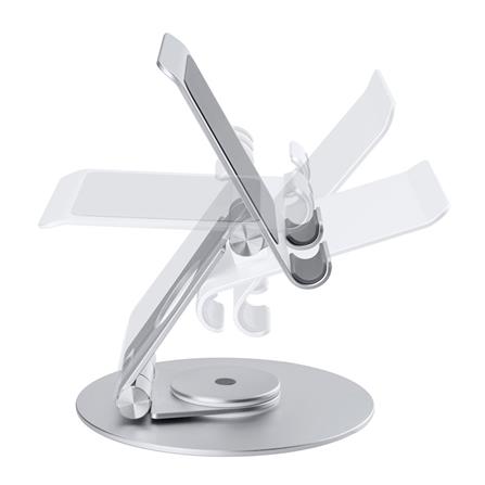 แท่นวางโทรศัพท์และแท็บเล็ต ERGOTREND สีเงิน_1