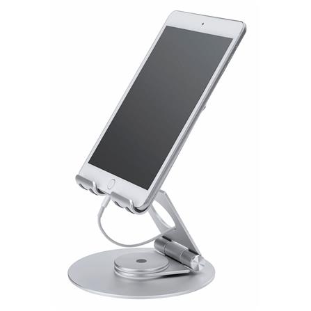 แท่นวางโทรศัพท์และแท็บเล็ต ERGOTREND สีเงิน_2