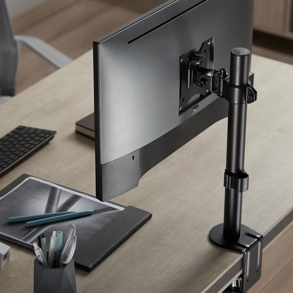 ขาตั้งจอคอมพิวเตอร์แบบหนีบโต๊ะ ERGOTREND สีดำ