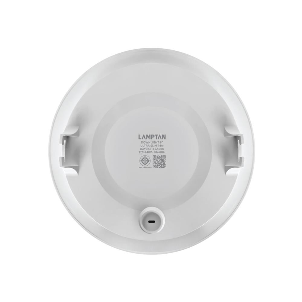 ดาวน์ไลท์ LED LAMPTAN CLICK&GO 9 นิ้ว 18 วัตต์ WARM WHITE สีขาว