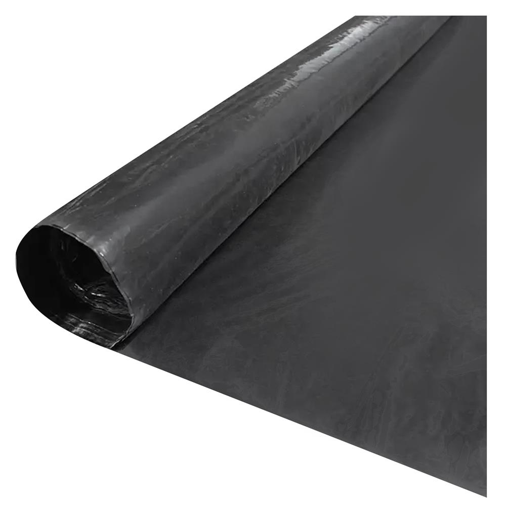 พลาสติกปูบ่อ PE SPRING 0.25 มม. 3.6 ม.X40 หลา สีดำ