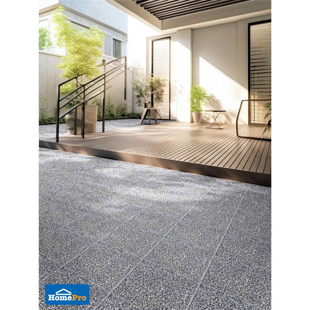 กระเบื้องพื้น 12x12 นิ้ว ภูผา ทรายทอแสง เทา PM 1 ตร.ม.