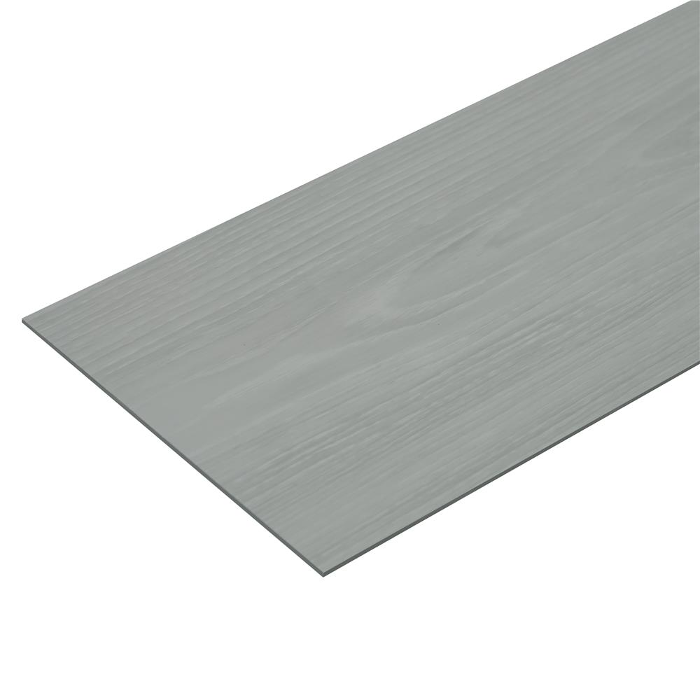 กระเบื้องยางหลังกาว 15.24x91.44 ซม. TARA คลาวน์ เกรย์