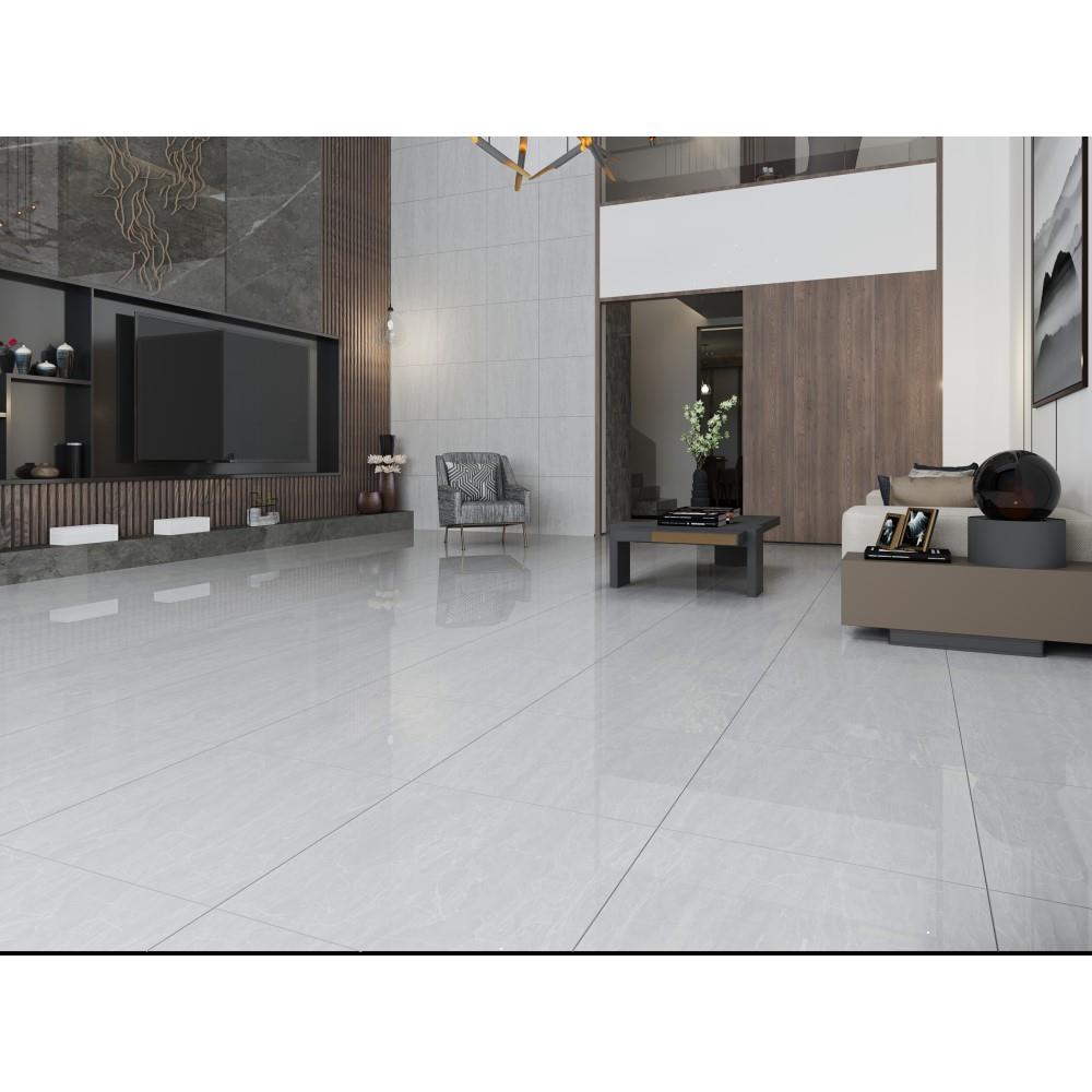 กระเบื้องพื้น 60x60 ซม. COTTO เรนสตอร์ม เทา PM 1.44M2