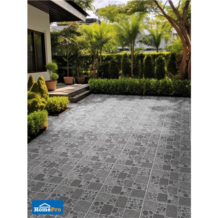 กระเบื้องพื้น 12x12 นิ้ว ภูผา ลานแกรนิต เทา PM 1 ตร.ม._1