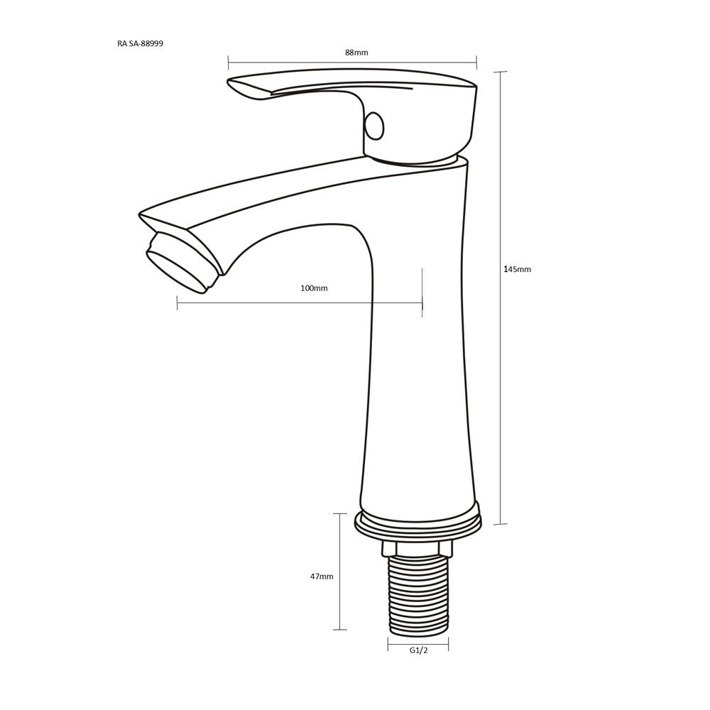 ก๊อกอ่างล้างหน้าเดี่ยว RASLAND SA-88999