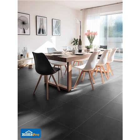 กระเบื้องพื้นพอร์ซเลน 60x60 ซม. TARA ทิมมี่ ดาร์กเกรย์ A 1.44M2_1