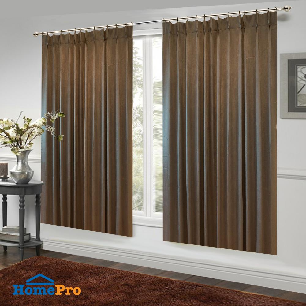 ผ้าม่านจีบ HOME LIVING STYLE LIANA UV 140X160 ซม. สีน้ำตาล