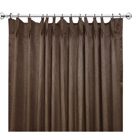 ผ้าม่านจีบ HOME LIVING STYLE LIANA UV 140X160 ซม. สีน้ำตาล_1