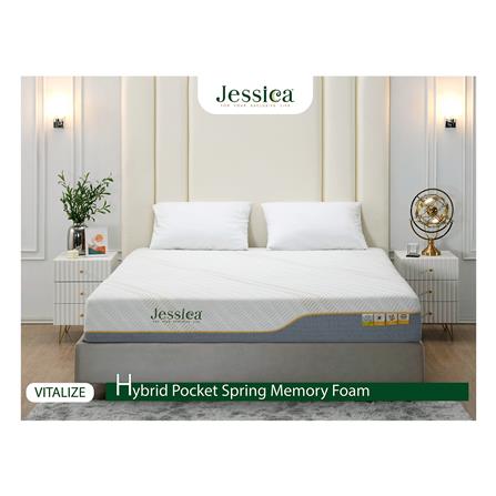 ที่นอน 6 ฟุต JESSICA VITALIZE พร้อมชุดเครื่องนอน 11 ชิ้น_3