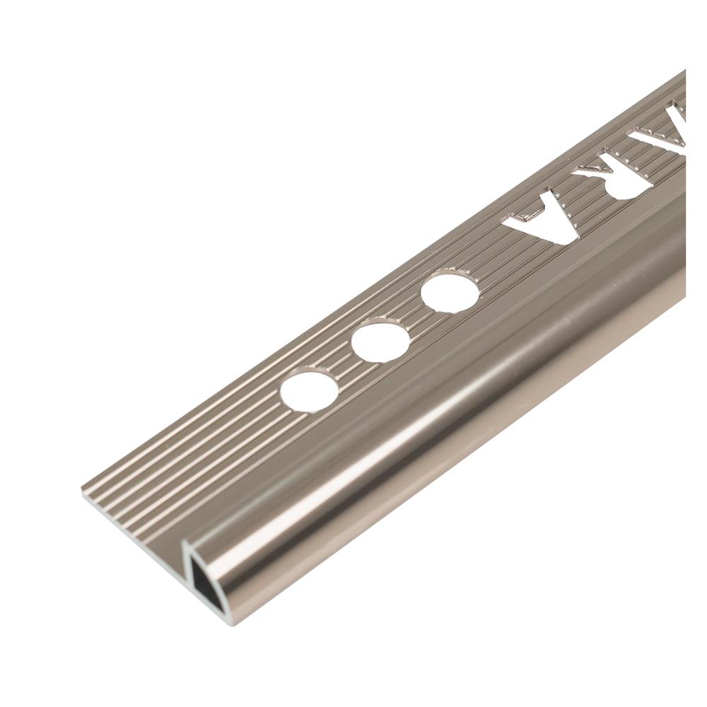 คิ้วอะลูมิเนียมแบบโค้ง TARA 9 มม. 2 ม. สีน้ำตาลเข้มเงา